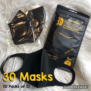 30 New Comfortable Reusable Face Masks